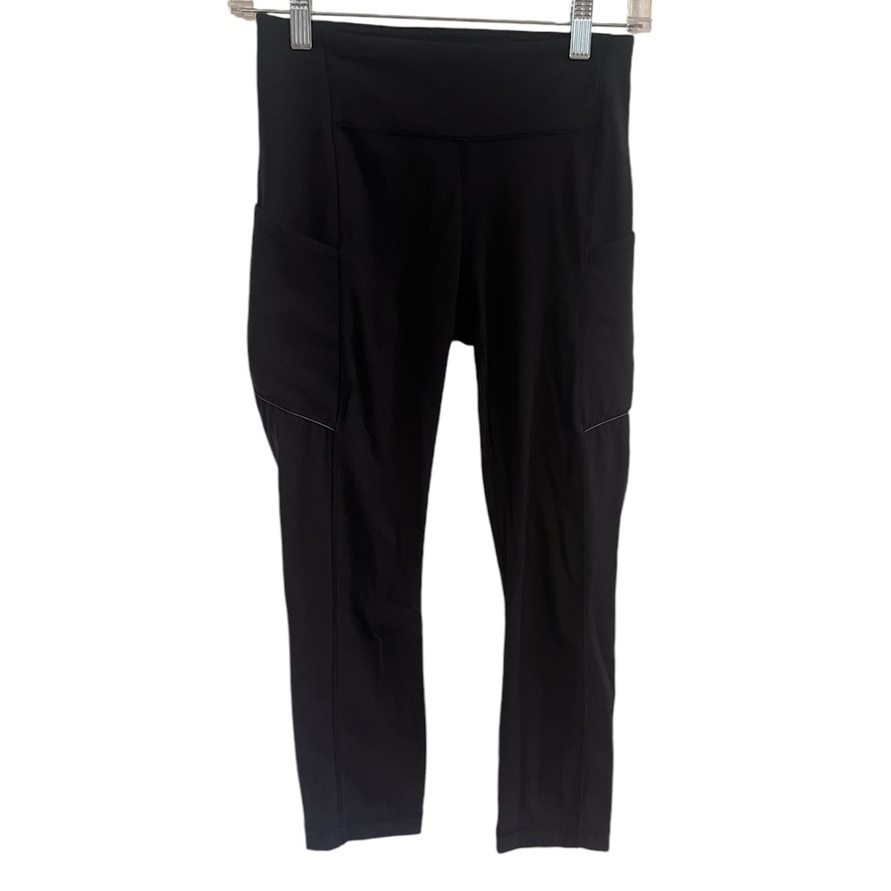Lululemon SZ 4 Black 29in leggings with Side Pockets